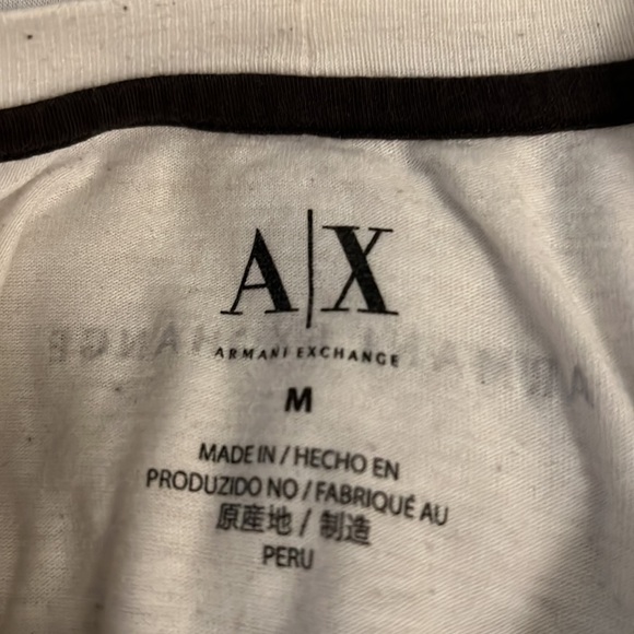 Armani Exchange Tee Medium - Picture 5 of 5